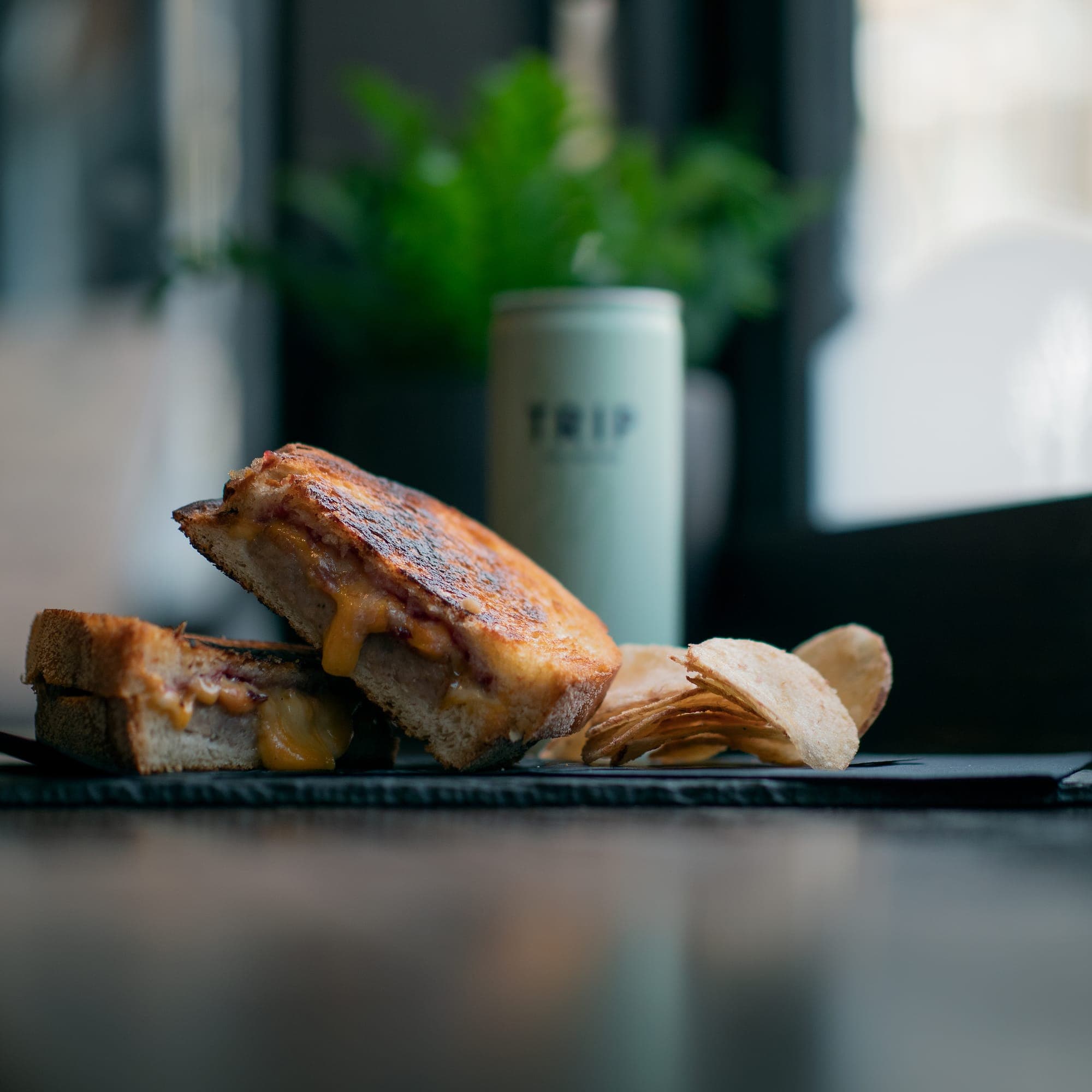 A TOAST food display